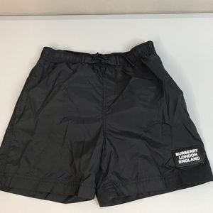 Burberry Black Kids Swim Trunks